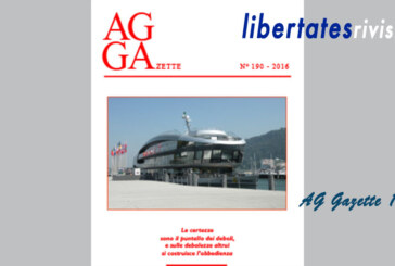 È online il numero 190 di AG gazette