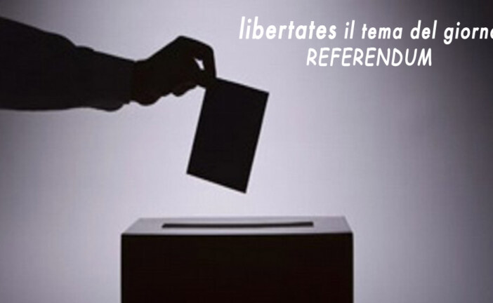 Il referendum che avremmo voluto