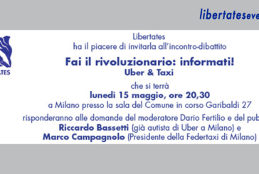 LibertatesEventi – Fai il rivoluzionario: informati! – Uber & Taxi