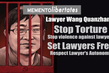 Wang Quanzhang, l’avvocato per i diritti umani sequestrato dalla polizia da due anni e mezzo