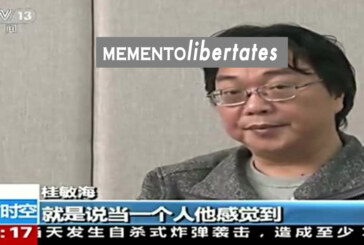 Stoccolma contro Pechino: Liberate l’editore Gui Minhai