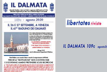 N 109c della rivista “Il dalmata”