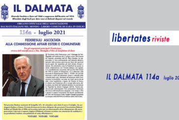 È uscito il numero 114a de “Il Dalmata” digitale
