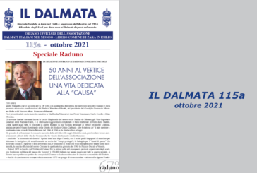 È uscito il numero 115a de “Il Dalmata” digitale