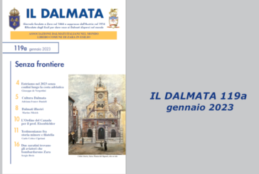 È uscito il numero 119a de “Il Dalmata” digitale – Gennaio 2023