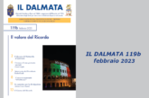 È uscito il numero 119b de “Il Dalmata” digitale – Febbraio 2023