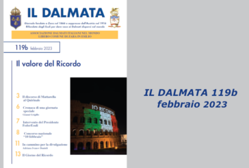 È uscito il numero 119b de “Il Dalmata” digitale – Febbraio 2023