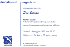 LibertatesEventi – Cena-incontro: Dal Sudan