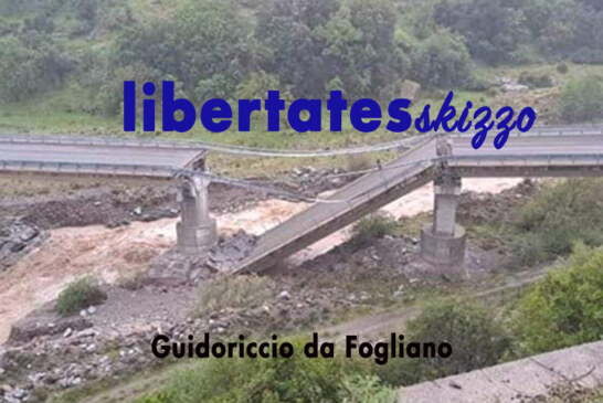 Il viadotto crollato in Calabria