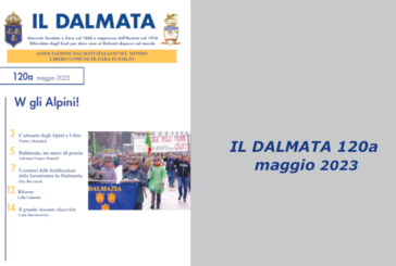 È uscito il numero 120a de “Il Dalmata” digitale – Maggio 2023